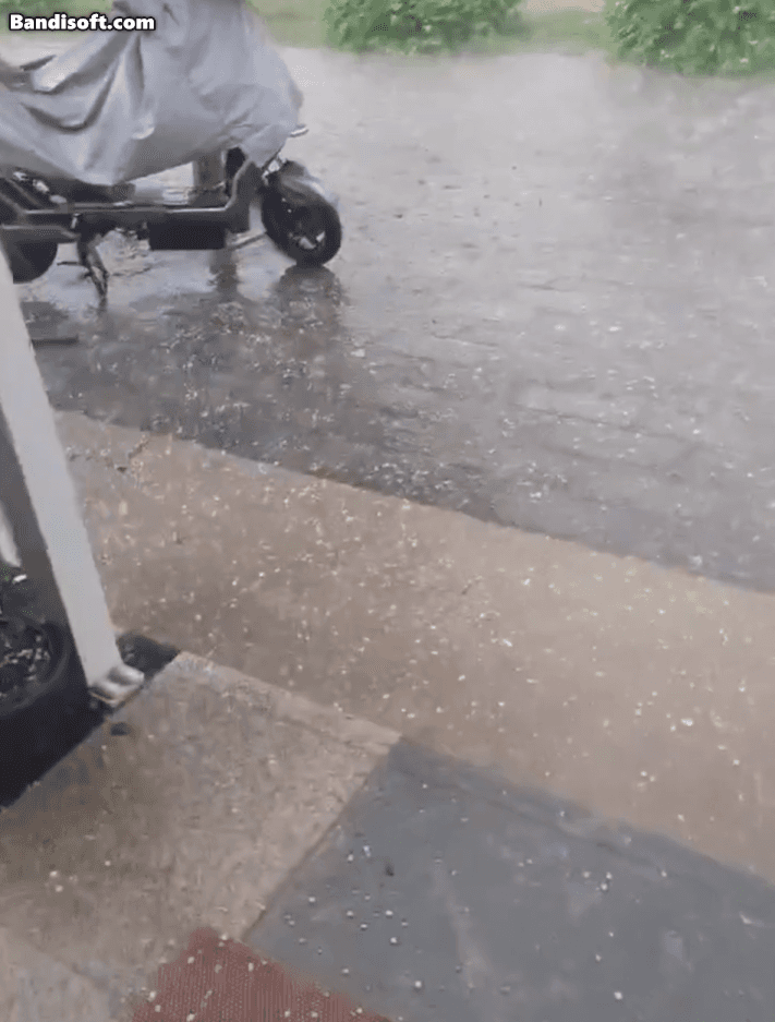 通州将出现分散性冰雹！局地雨强大+六七级大风！下班快回家……