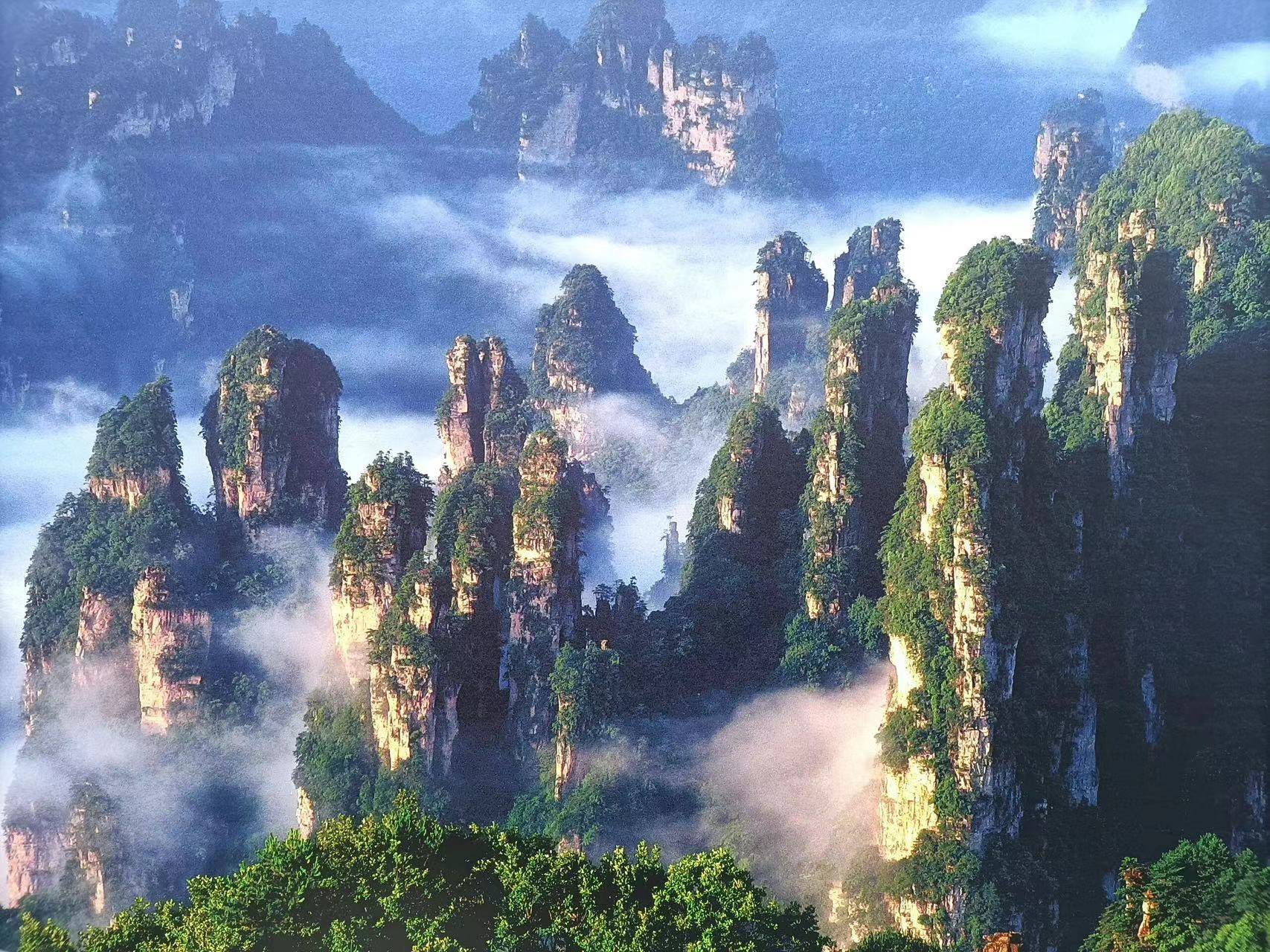 合肥到张家界旅游报团价格 ,必玩景点,感受这风景的魅力
