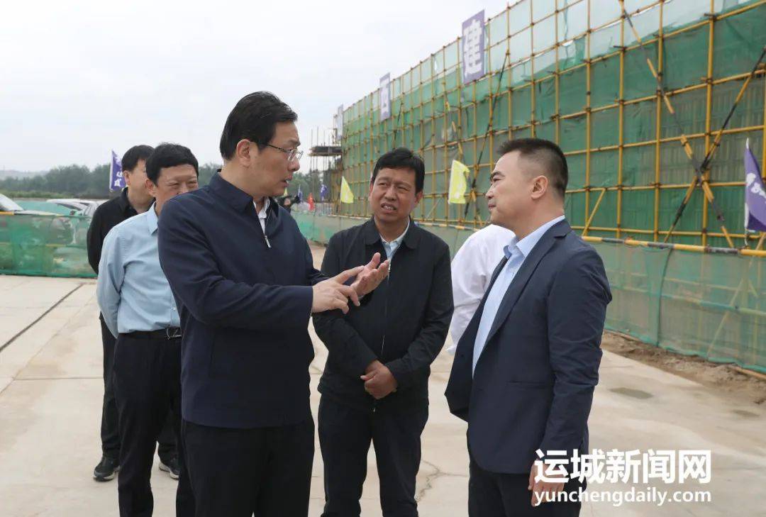 运城市委书记丁小强调研推进汾河流域(运城段)生态保护和高质量发展