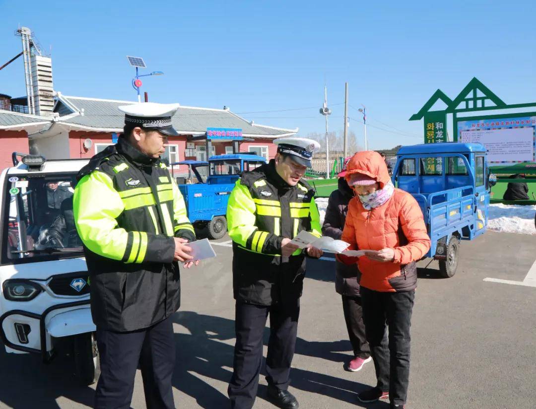 春季行动丨春耕时节"警"相随,延边交警全力筑牢春耕时