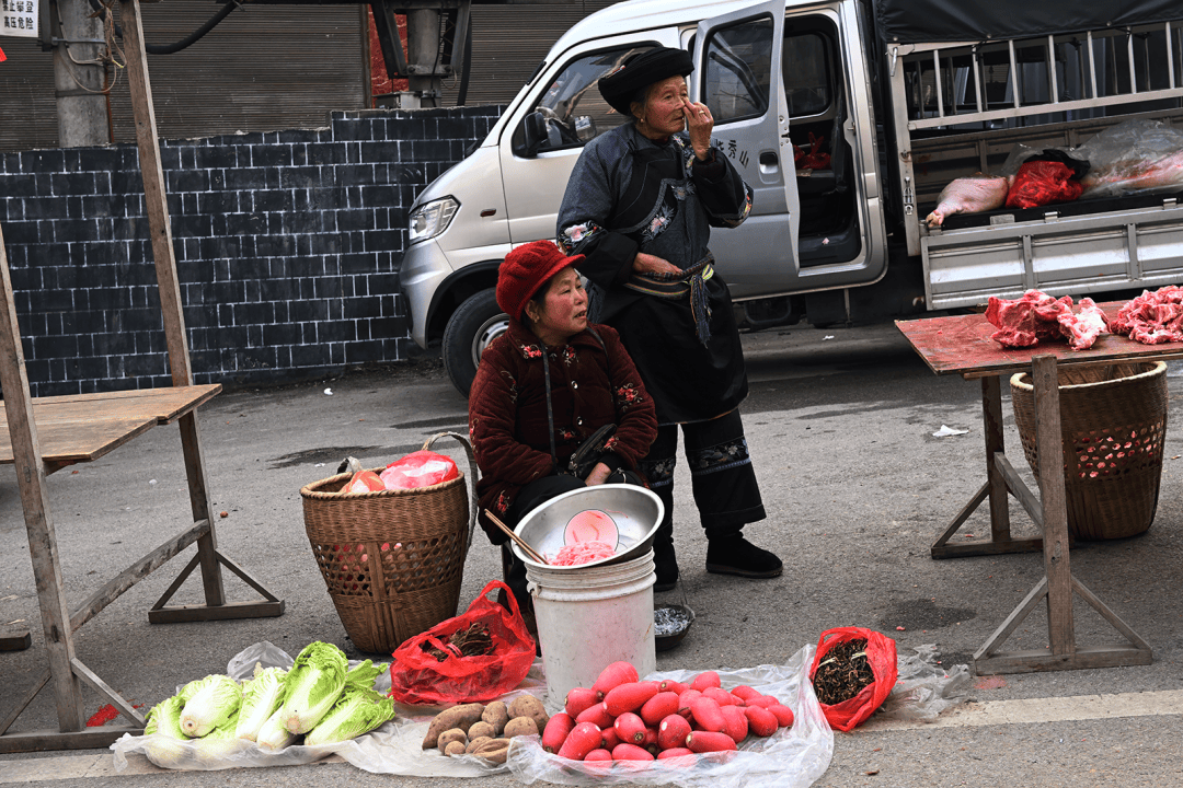 排料乡场是苗区传统集市