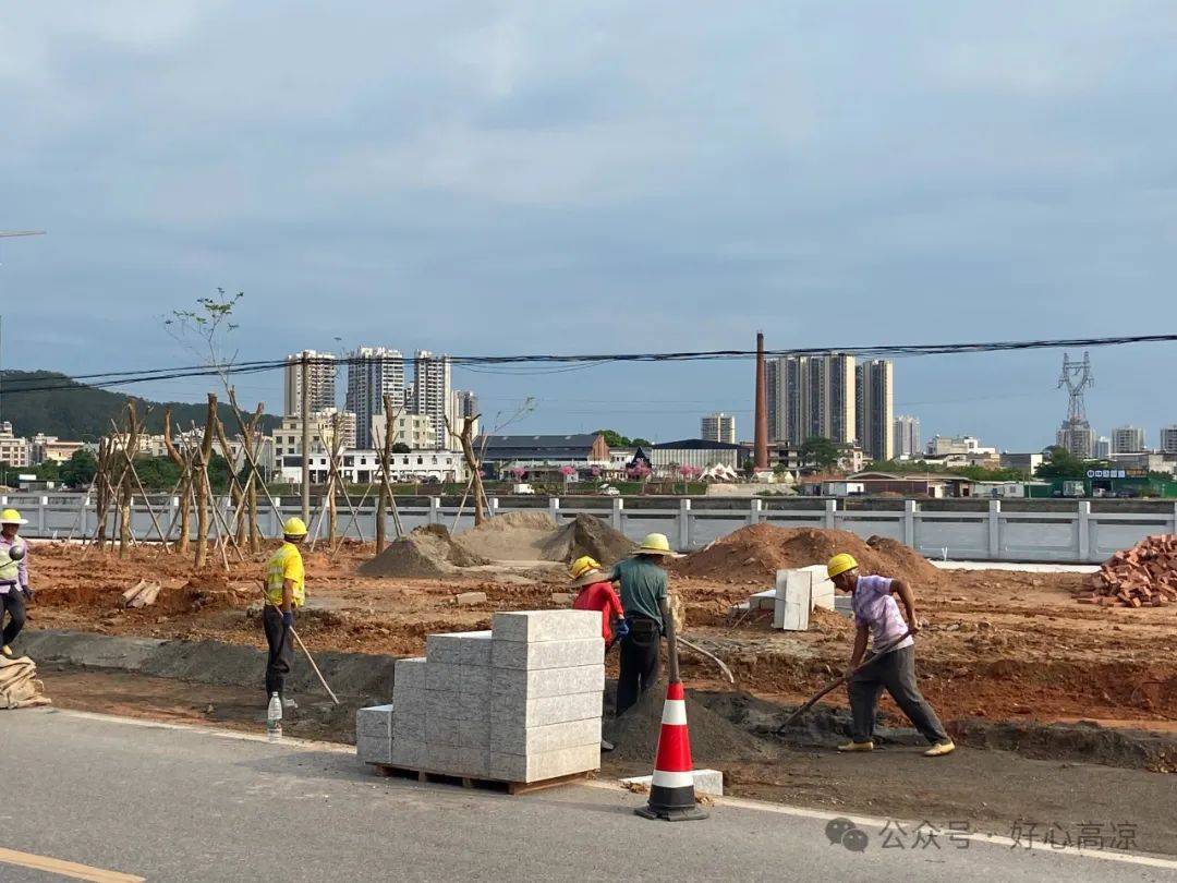 高州市区红荔大桥至红荔水闸路段人行道升级改造