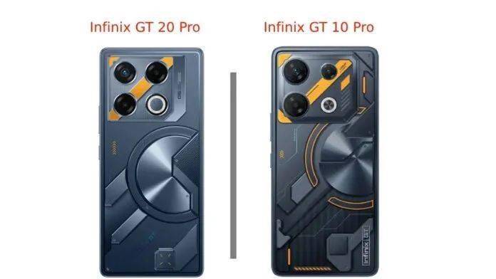 传音Infinix GT 20 Pro游戏手机渲染图曝光 运行安卓14系统