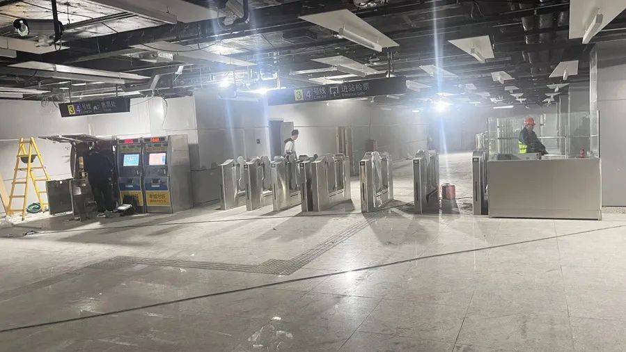 后天起,上海火车站换乘3、4号线试点免重复安检_改造_通道_地铁