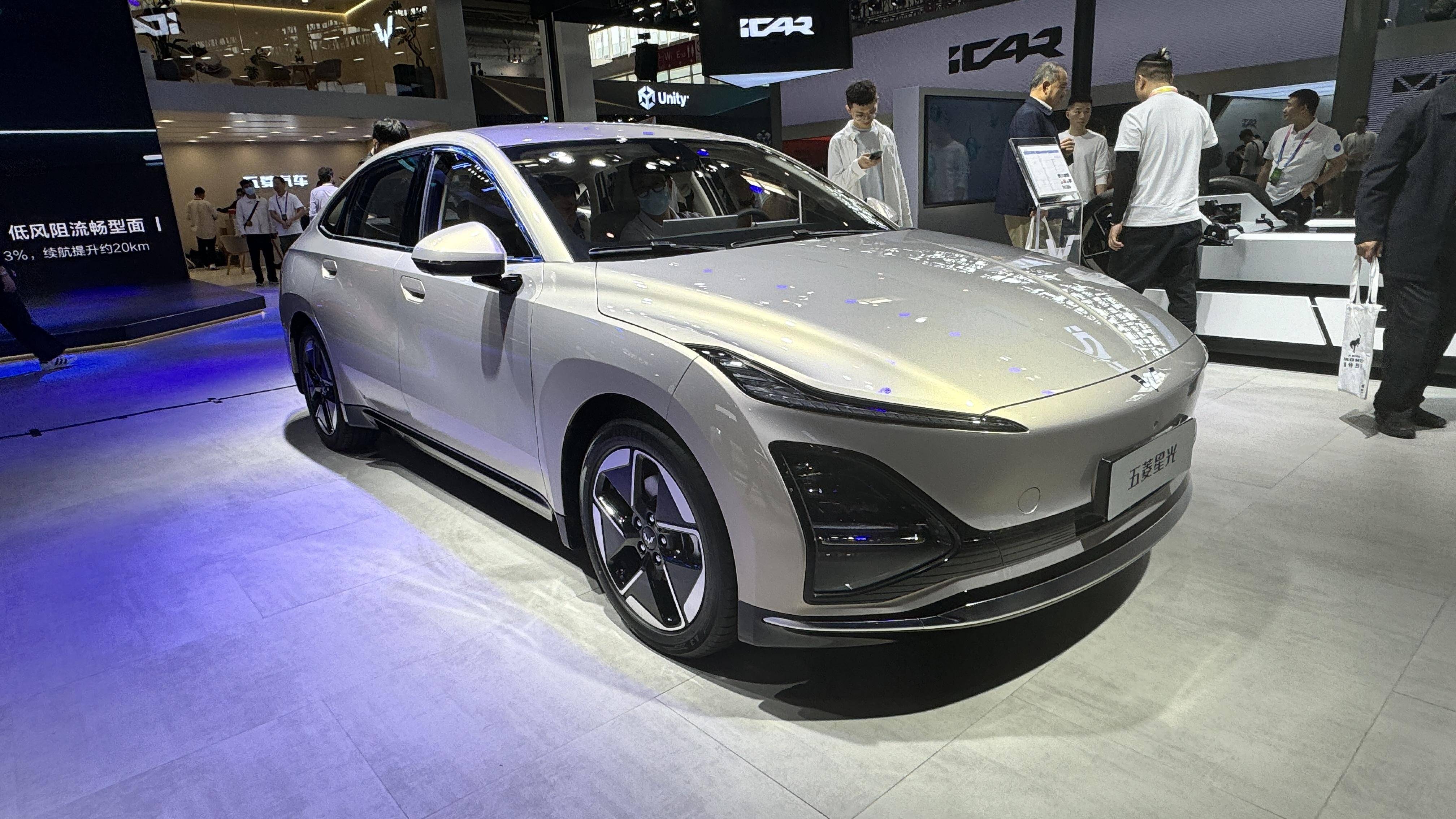 98万元起!五菱星光ev共创版在北京车展上市