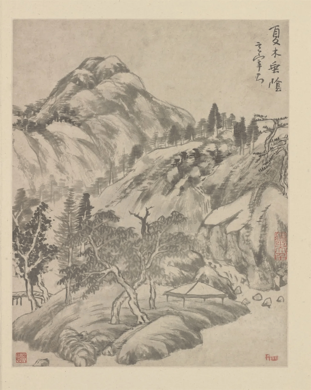 中国画在本质上是一种"功夫画"