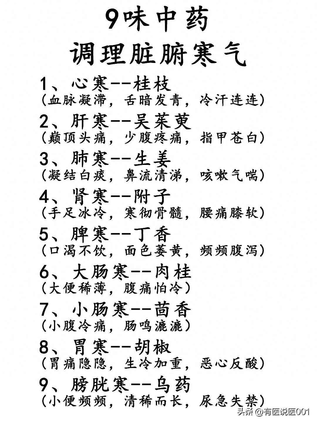9味中药,助你驱散脏腑寒气,重拾健康活力!_侵袭_身体_生机