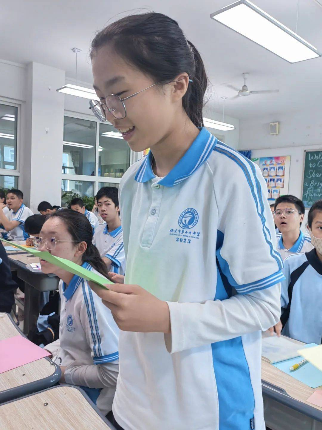保定市第十七中学开展生命教育讲座