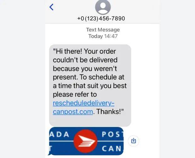 收到国外短信诈骗