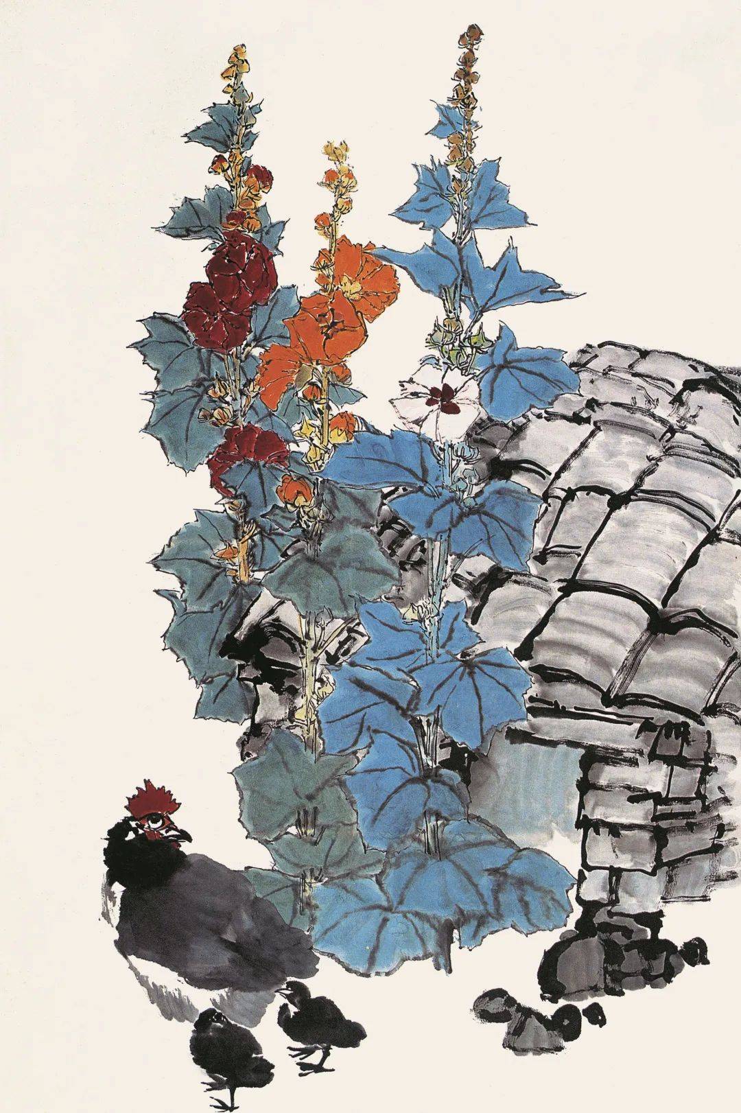 这小写意花鸟,浓浓的生活情趣