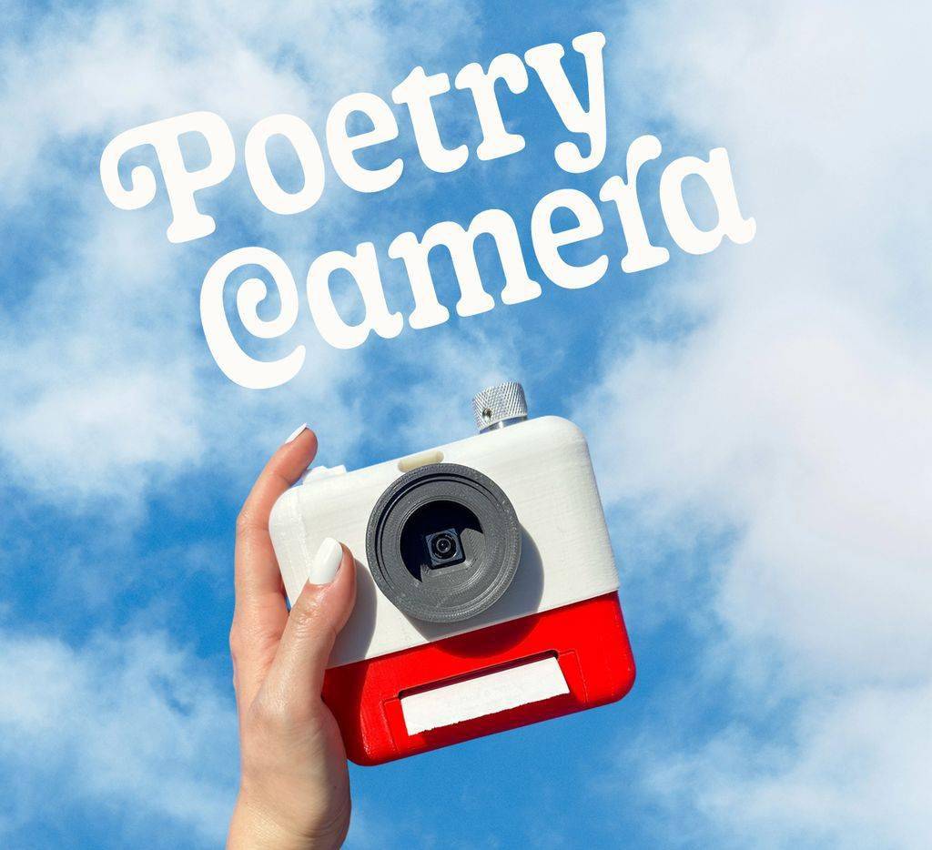 Poetry Camera拍立得亮相 采用3D打印方式制作