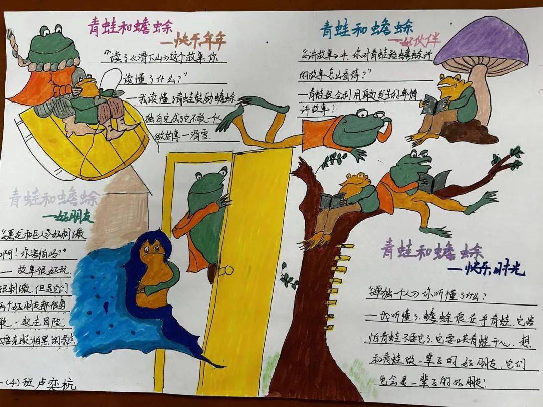 【百年"中华"·课程】亲"悦"读,开启"纸"间之旅_蟾蜍_青蛙_故事