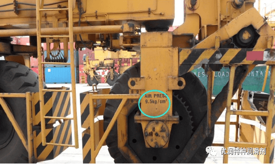 集装箱码头场桥轮胎式龙门起重机驱动链条润滑改良,优润(u.