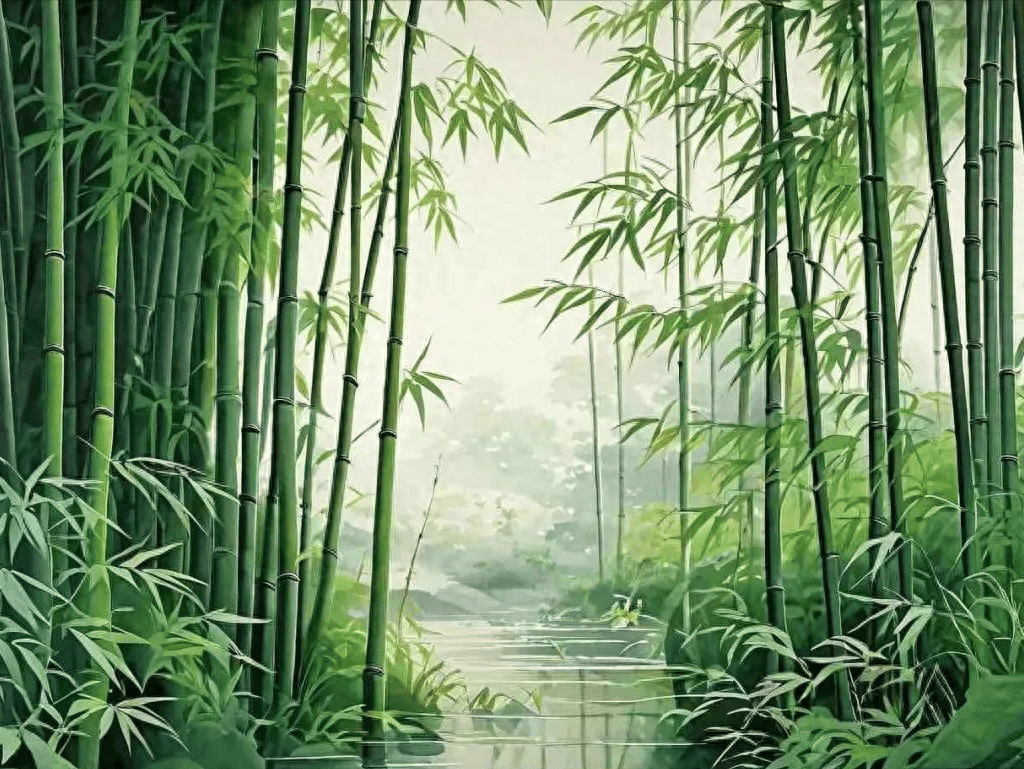 五月知竹,人生知足