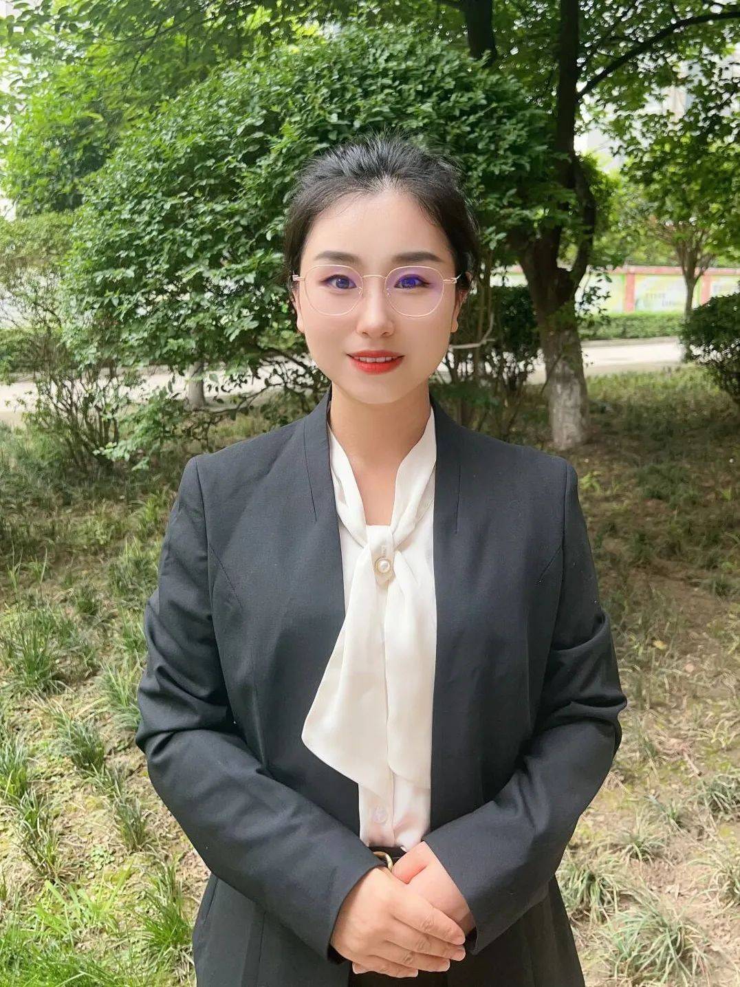 区级思政"大练兵"骨干教师李丹 区级思政"大练兵"骨干教师张佳瑶 区级