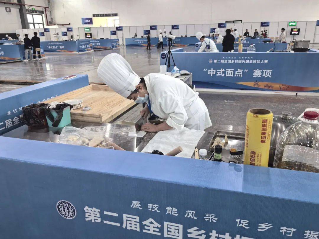 第二届全国乡村振兴职业技能大赛火热进行中,现场直击