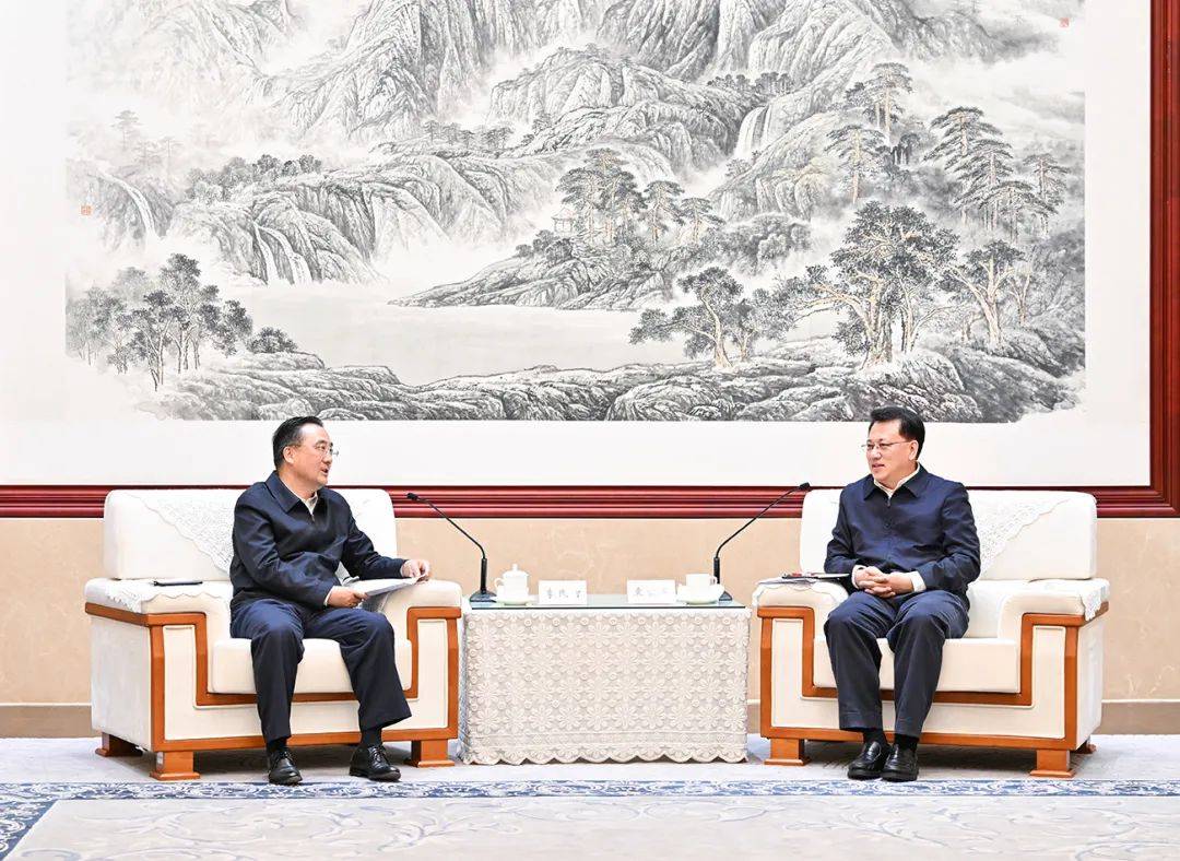 袁家军胡衡华会见华夏银行董事长李民吉一行