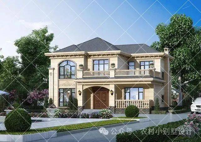 20套二层乡村别墅欧式住宅自建房