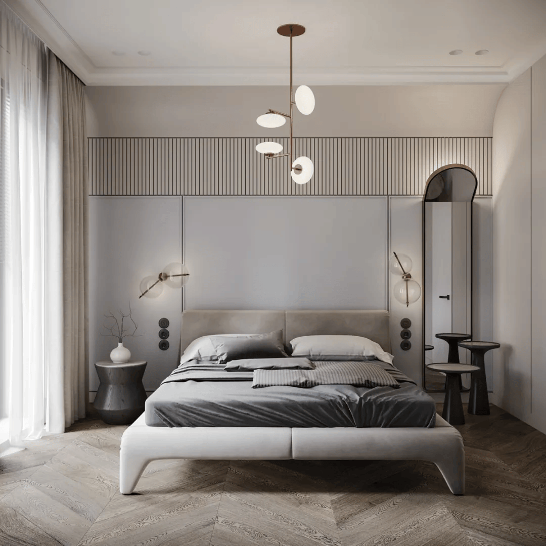 105㎡现代简约风,中性色 几何线条,自然有格调!_装修_设计_收纳