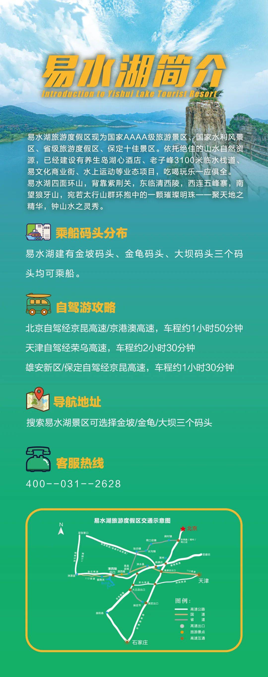 【坚持人民至上】节后错峰出游易水湖正当时!