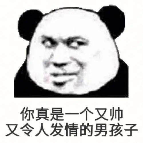 司空震表情包熊猫图片