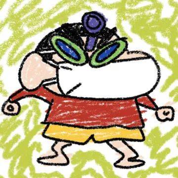 头像 | 涂鸦风蜡笔小新头像