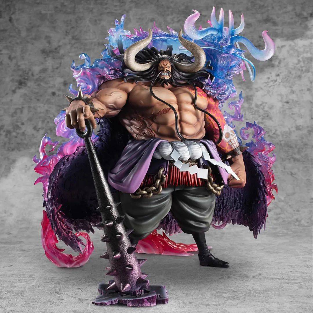 新品预定~ megahouse mh pop 海贼王 四皇 百兽凯多 手办再版