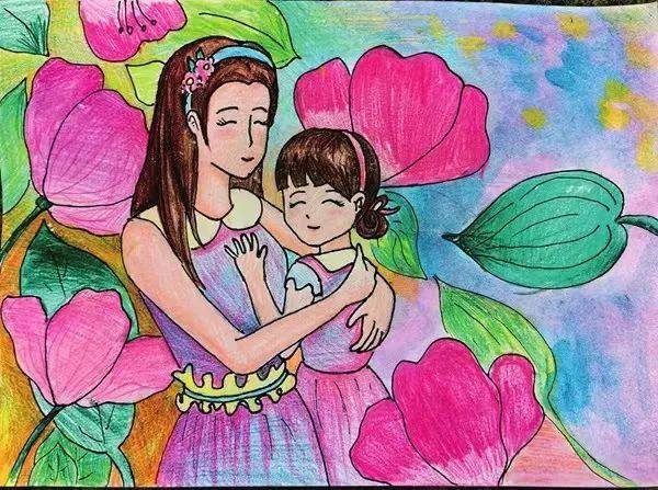 "京城小画师送出母亲节最美祝福_北京市_辅导教师_母爱