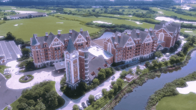 【周末不加价】自带温泉乐园的酒店:06999抢90㎡别墅湖景房 70㎡