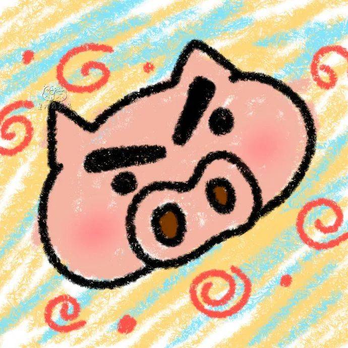 头像 | 涂鸦风蜡笔小新头像