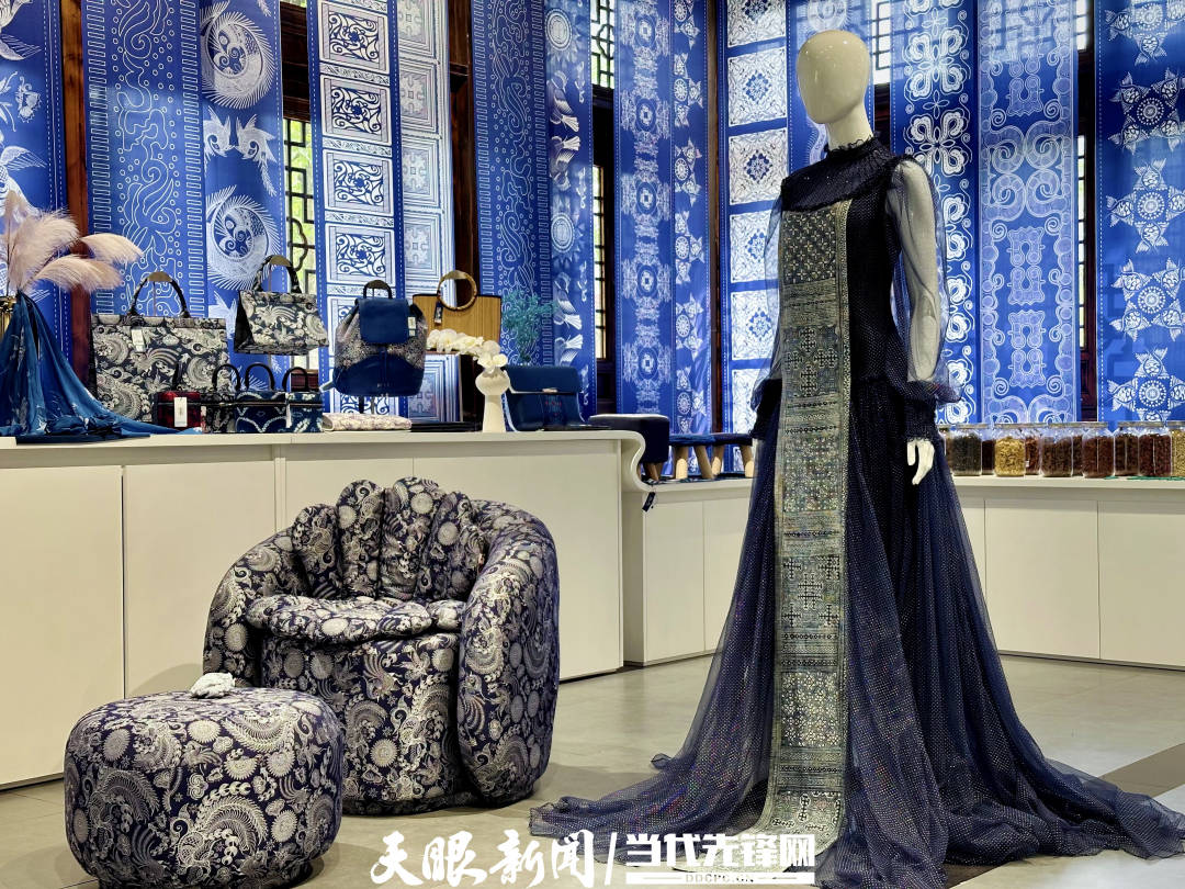 依文中国手工坊织金县展厅手工艺品一览