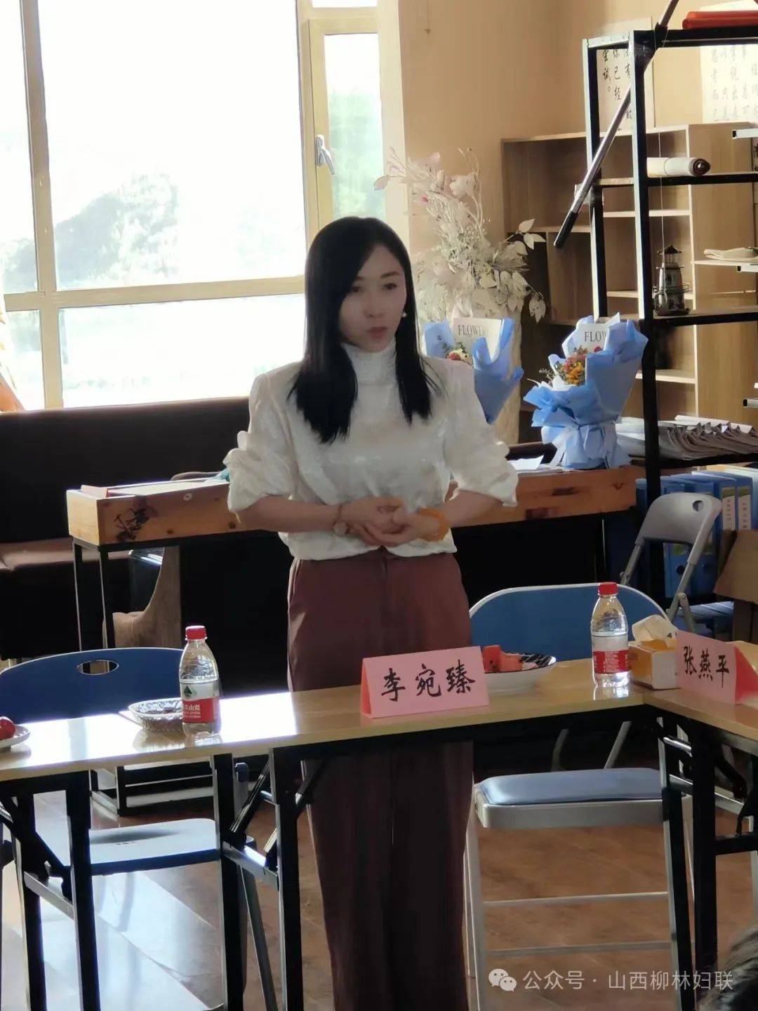 柳林县妇联,柳林县工商联共同举办"跟党奋进新征程 巾帼建功新时代"