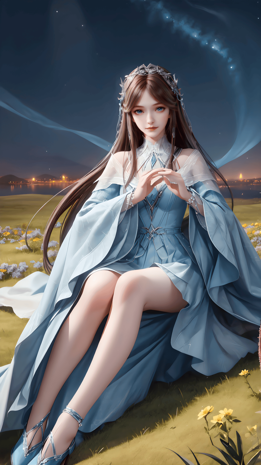 斗罗大陆:宁荣荣精美壁纸送上,第七张绝美,奥斯卡好福气啊