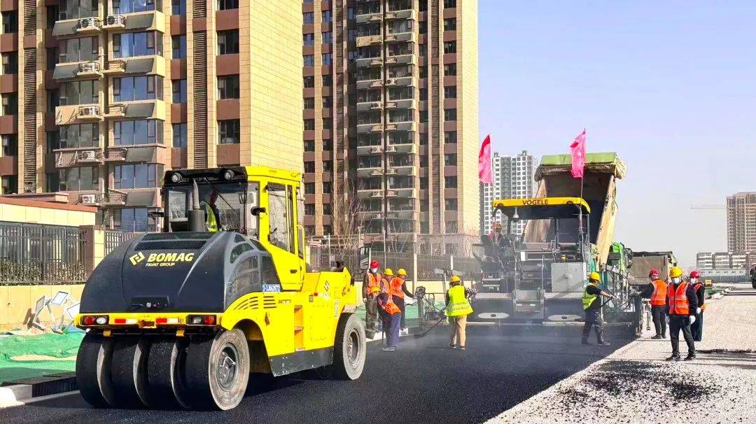 路桥公司沧州市政项目以高效建造为抓手，争分夺秒“保质量”“抢进度”