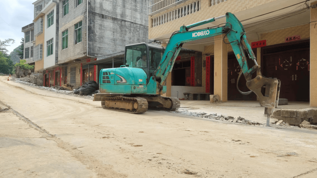 德保县马隘镇多宋村启动污水治理项目建设,筑牢乡村振兴与生态环境