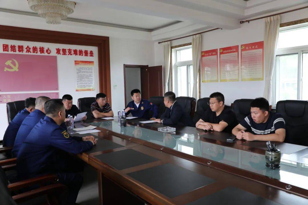 锦州消防黑山大队深入乡镇开展消防业务指导工作