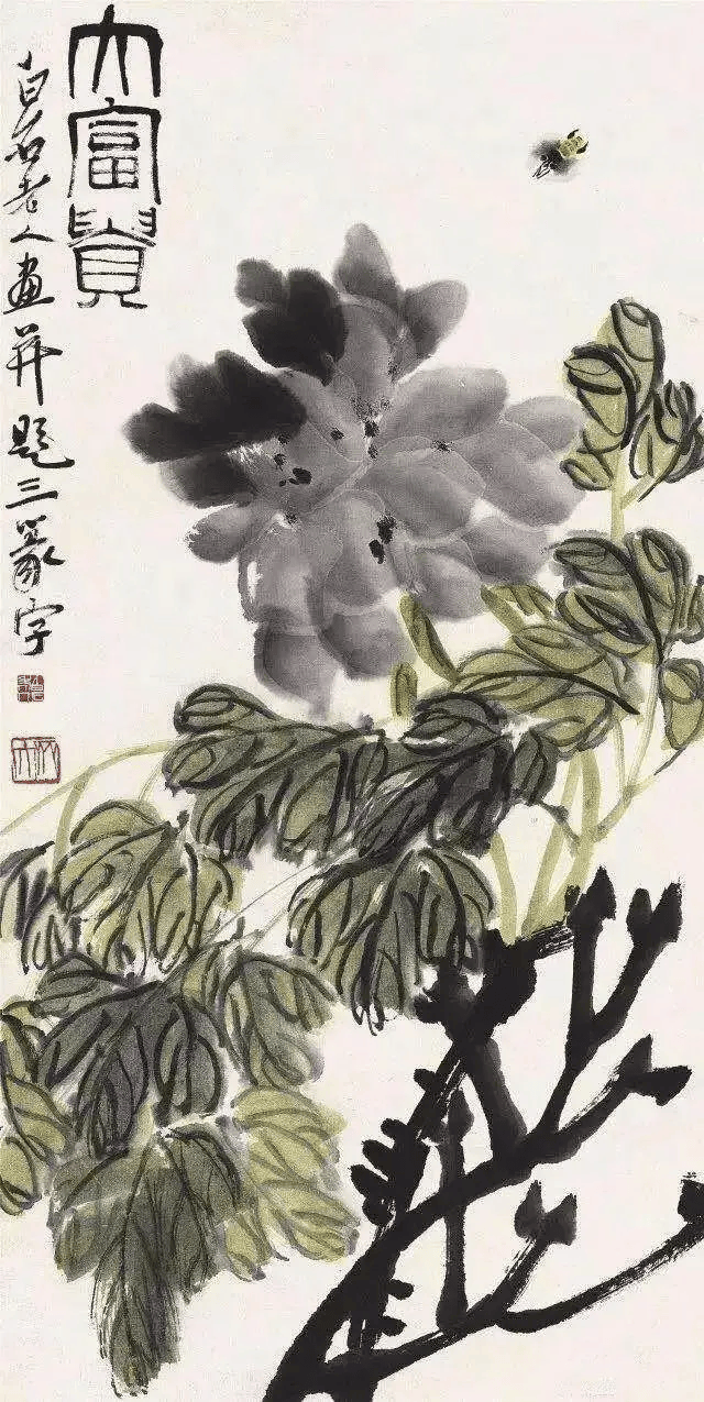 居高声远齐白石的花鸟画传承了中国花鸟画艺术传统与审美并加以创新