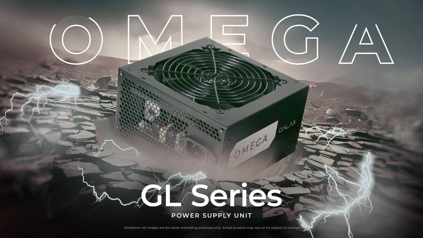 影驰海外推出OMEGA GL/GLX系列电源 采用日系105°C电容