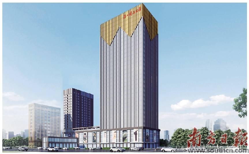 广州建工大厦图片