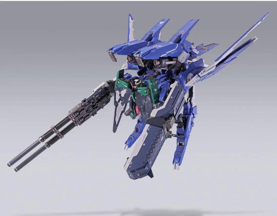 新品:透明盾牌有点帅!魂限 metal build 力天使高达saga