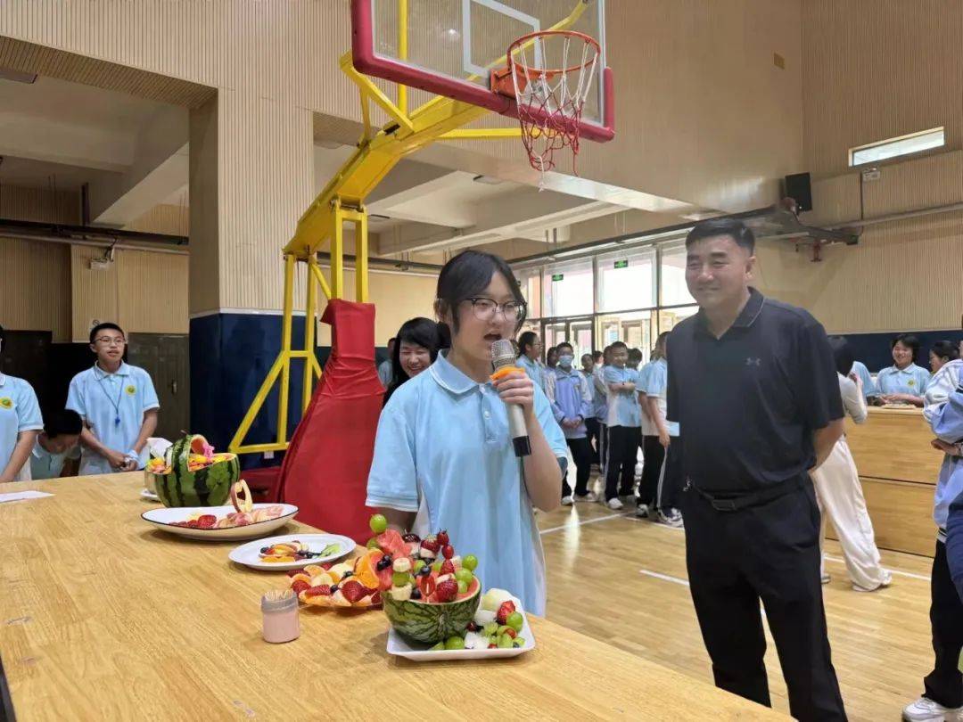 【"双减"五育融合篇】东胜区华研中学" 缤纷果盘秀"拼盘比赛