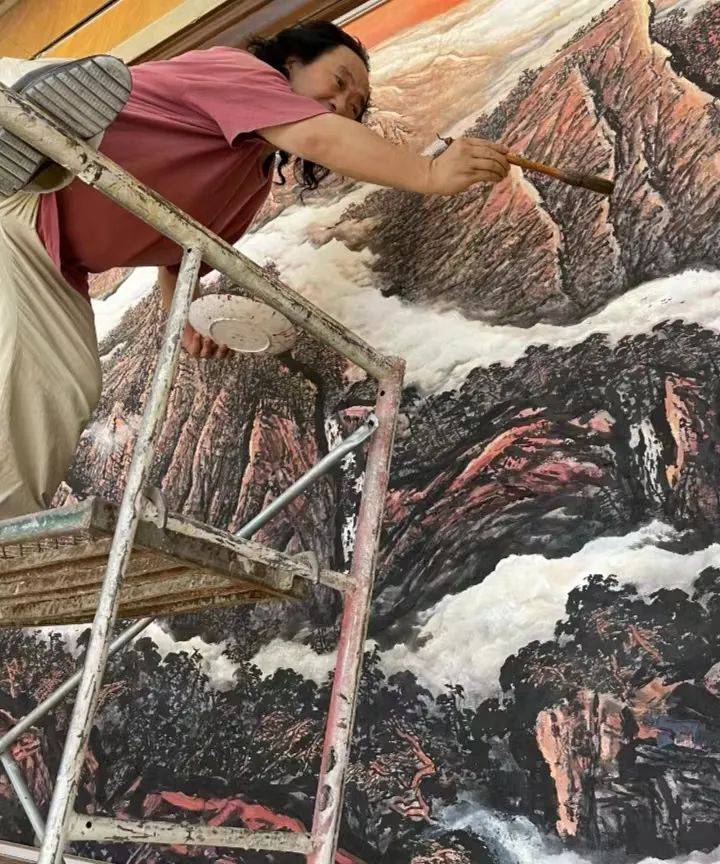 国际博物馆日 长安籍著名画家李正平作品亮相陕西历史博物馆秦汉馆