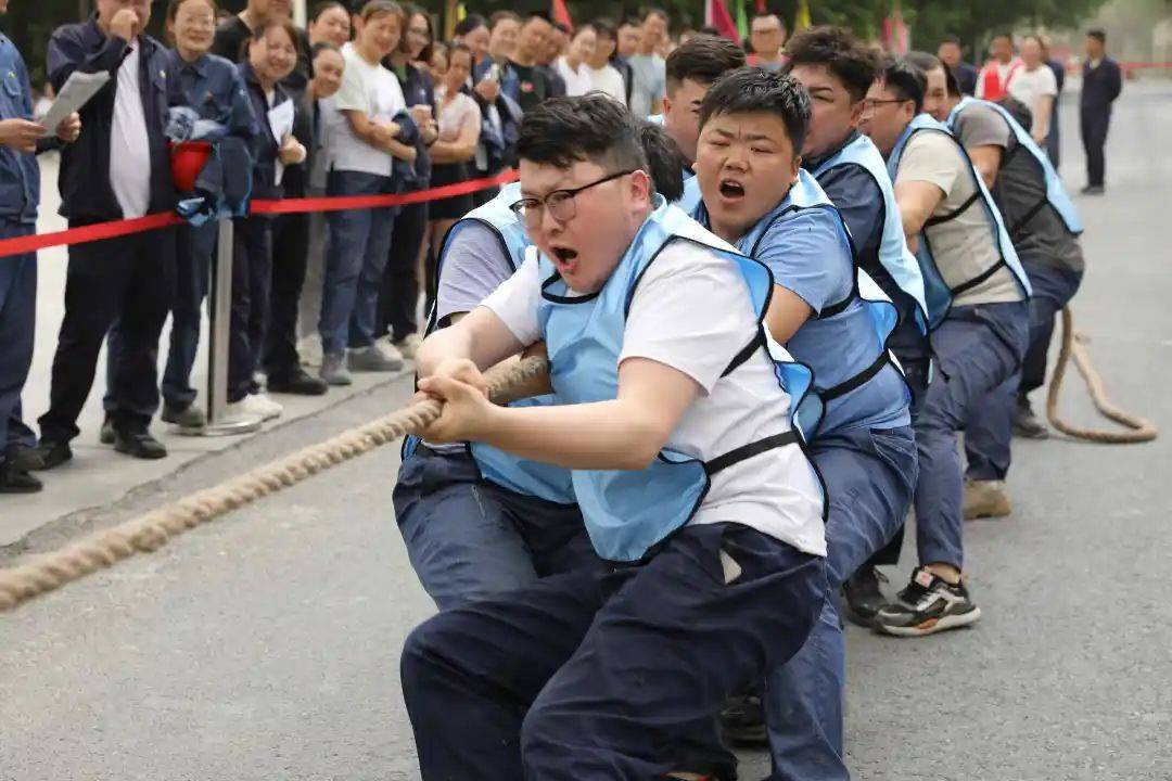 文化活动 | "拔"出风采 托克逊能化拔河比赛精彩瞬间
