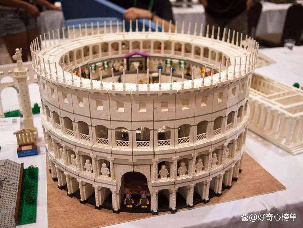 太厉害,乐高大神手工拼出来世界著名建筑