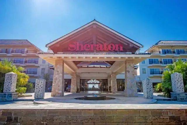 【惠州金海湾喜来登酒店】￥899抢山景房 双早双晚 独享沙滩 临海矿池