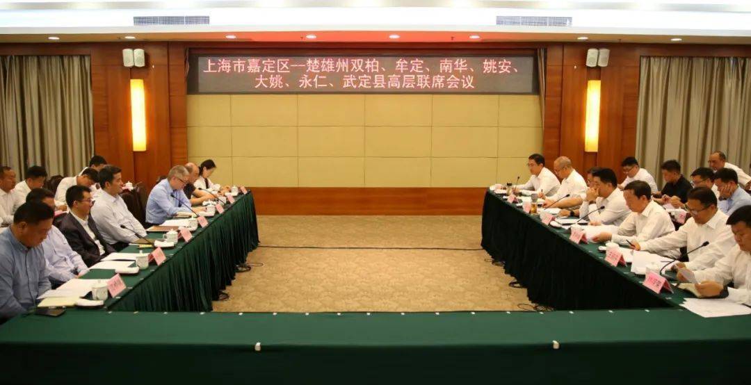 嘉定区副区长魏晓栋,楚雄州双柏县委书记金鸿,牟定县委书记李明峰