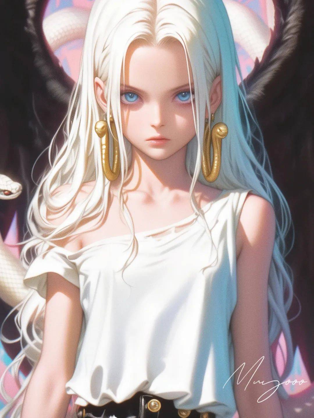 海贼王壁纸|性感炽天使女帝