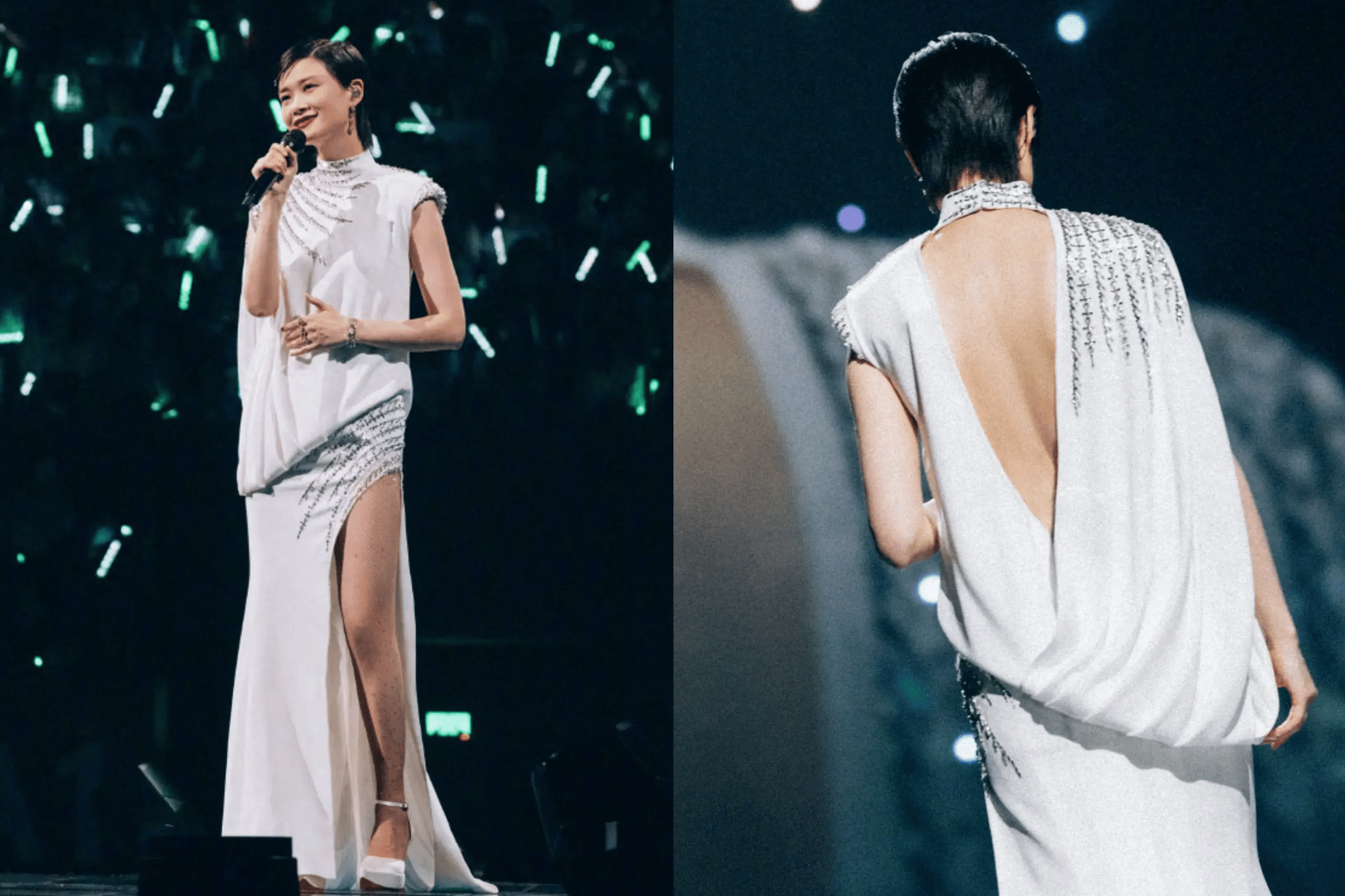 40岁李宇春登《时装》六月封面,真空穿西装下身失踪,太鲨了!