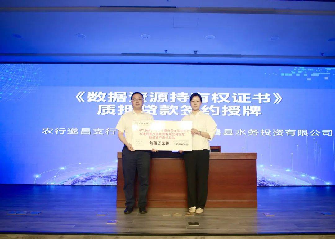 全市首例!遂昌实现数据资源确权