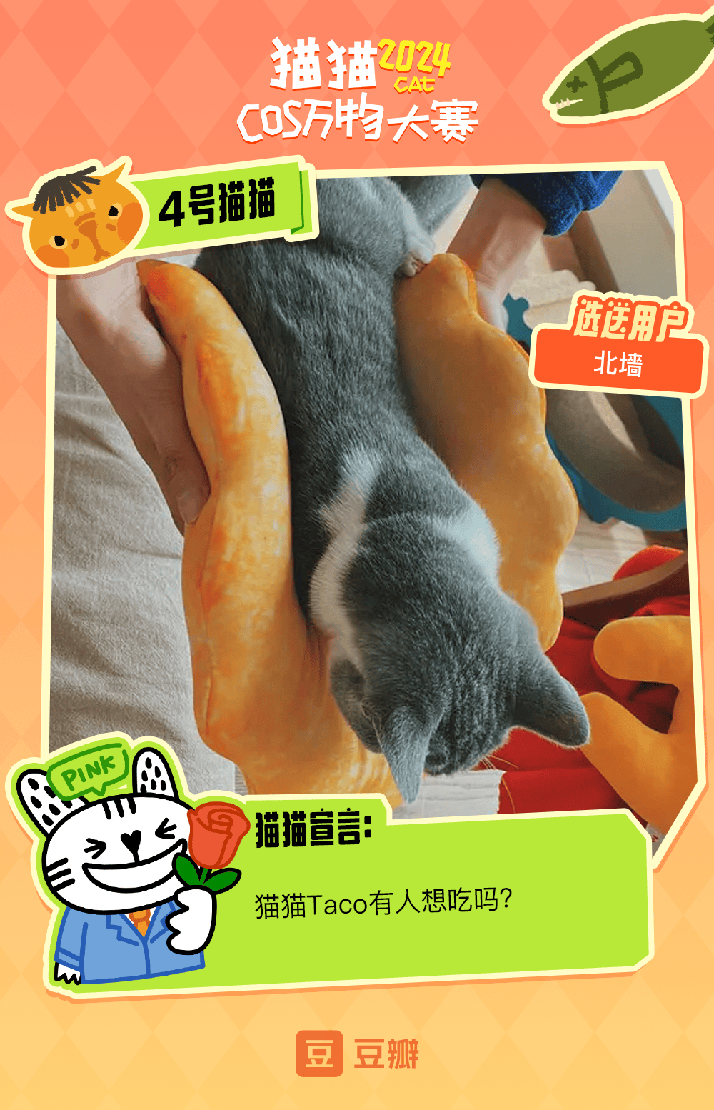 你一票我一票,猫猫明天就出道_活动_cos_理由